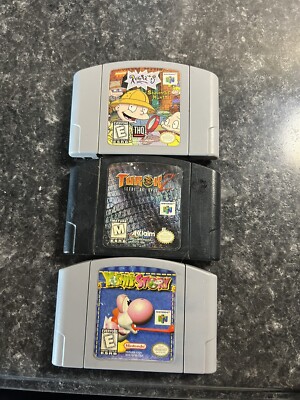 Yoshi s Story, Turok 2 And Rugrats Nintendo 64 *READ DESCRIPTION!!*