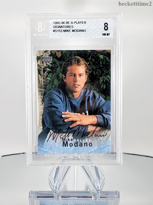 1995-96 Be A Player Signatures MIKE MODANO Autograph BGS 8 Auto Upper Deck STARS | eBay