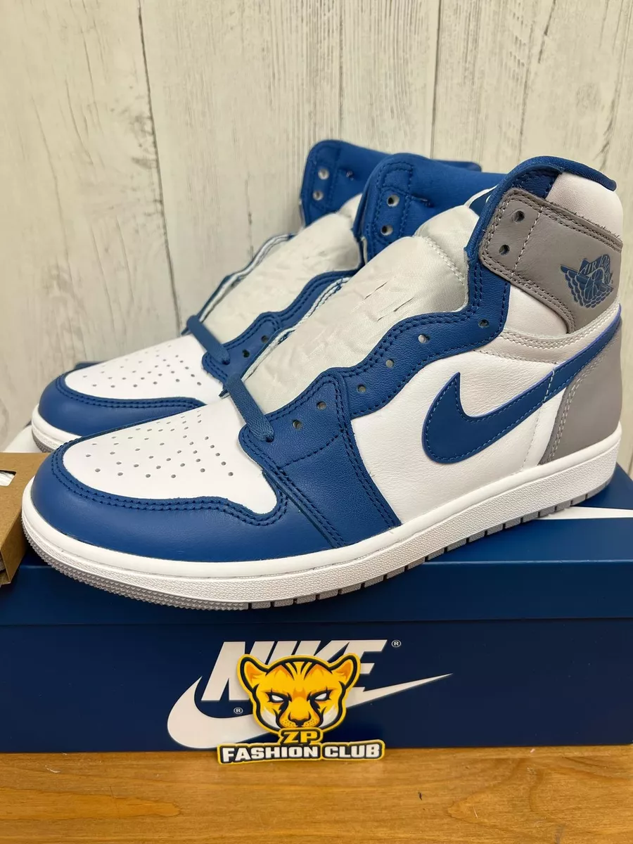 Air Jordan 1 Retro High OG True Blue MENS DZ5485-410 GS FD1437-410