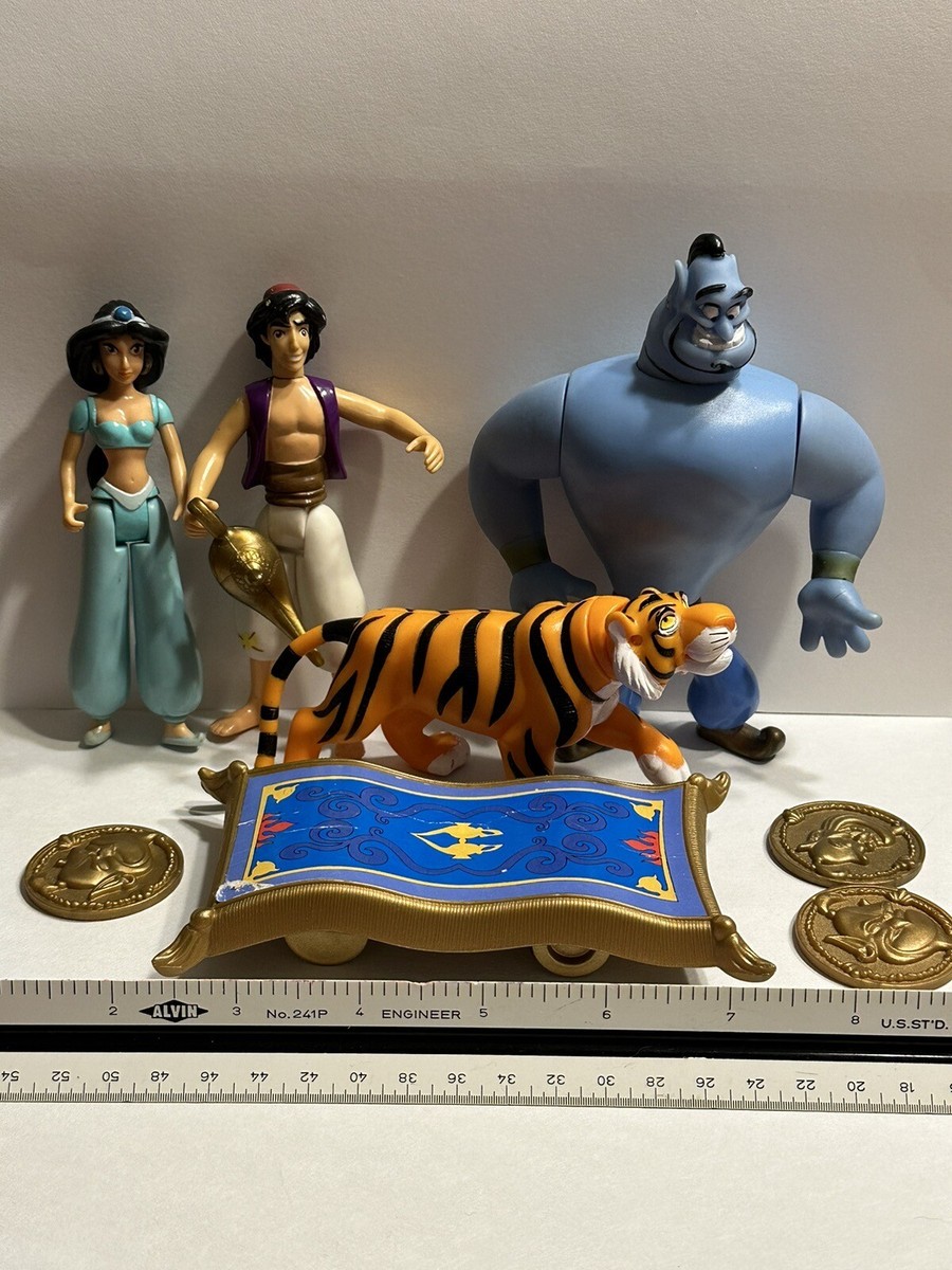 Target アメトイ ミールトイ フィギュア ヴィンテージ アドバタイジング Vintage Disney's ALADDIN Toy Action Figure Play Set by Mattel 1992