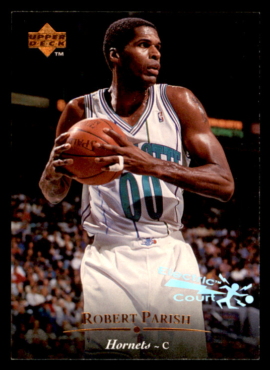 1995 Upper Deck Robert Parish  Electric Court  #116 Charlotte Hornets