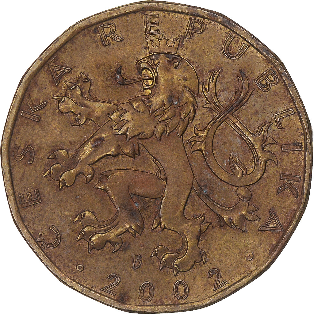 1360034] Coin, Czech Republic, 20 Korun, 2002 | eBay