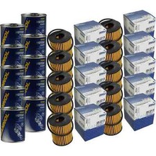 10x Original MAHLE / KNECHT Ölfilter OX 371D + 10x SCT Motor Flush Motorspülung
