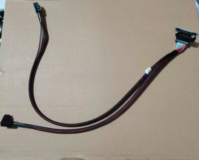 Dell R730 server 8-disk 3.5-inch backplane cable array card SAS cable F7P5J