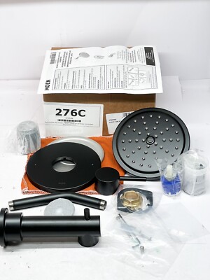 Moen UT3293BL Align M-CORE 3-Series 1-Handle Tub and Shower Trim Kit Matte Black