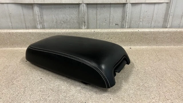 11 14 Dodge Charger SRT Black Leather Center Console Lid Armrest Factory Mopar