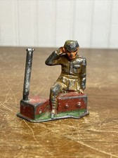 SOLDIER ON FIELD SHORT WAVE RADIO With Antenna Pole BARCLAY / MANOIL