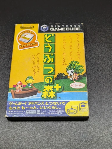 Doubutsu no Mori Animal Crossing Nintendo GameCube Japanese US Seller w/ Memory