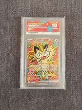 Perfect Order Meowth SIR 121/088 Pokémon Card - Ace 10 [Perfect Sub-grades]  