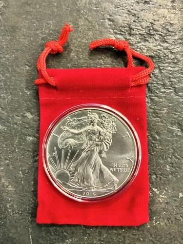 2014 American Silver Eagle 1 oz .999 Fine Silver BU #1