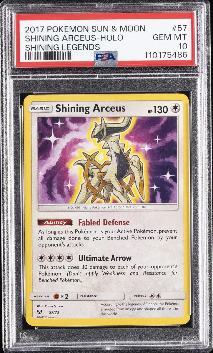 Pokémon TCG Shining Legends Shiny Holo Rare Individual Collectible Card  Game Cards for sale