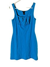 Moda International Y2K  Blue Bodycon Dress ❤️ S/M