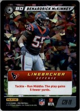 2019 Panini NFL Five Common Cracked Ice #C28 Benardrick McKinney - FB