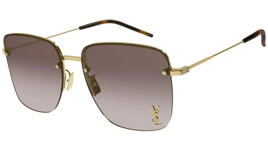 Saint Laurent Gold Sunglasses for Women for sale | eBay