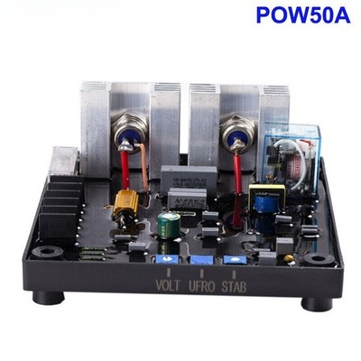 Universal AVR 35A Automatic voltage regulator POW50A for generator &ex