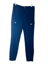 Halara DayStretch High Waisted Zipper Pockets Solid Skinny Cargo Pants - Medium