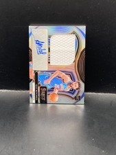 #JRS-AJY Ajay Mitchell 2024 PANINI SELECT Thunder Jumbo Rookie Signature Swatch