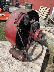 Bolens division gas powered fan