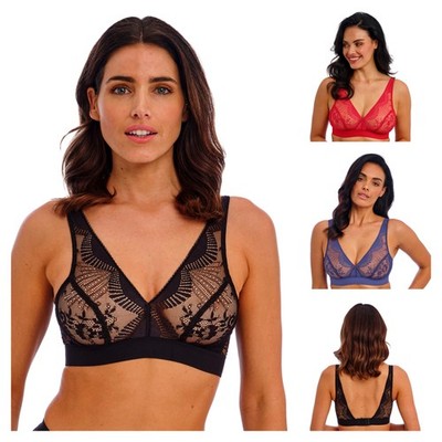 Wacoal Sensu Spitzen Bralette ohne Bügel ungepolstert Spitze Damen Dessous 601203