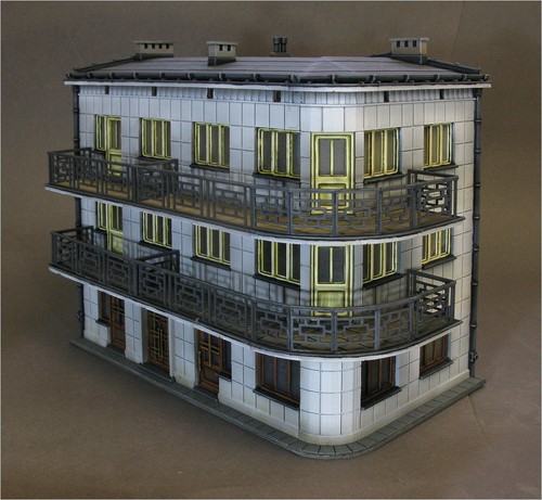 Wargaming Terrain Modernist House A Various Scales Historical Wargaming - Picture 4 of 10
