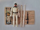 gi joe lot figure 1983 Snow Job 100% complete Nice & White Figure w/File Card
