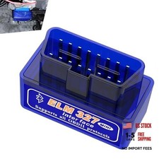 Car OBDII Diagnostic Tool, ELM327 Engine Data Scanner for Real-time