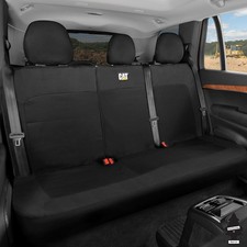 Caterpillar Car Truck Mesh Fabric Rear Bench Cover Black Bundle For Nissan