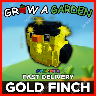 #ad GOLD FINCH CHEAPEST 🪴Grow a Garden ‼️FAST amp; EASY DELIVERY‼️ $5.45