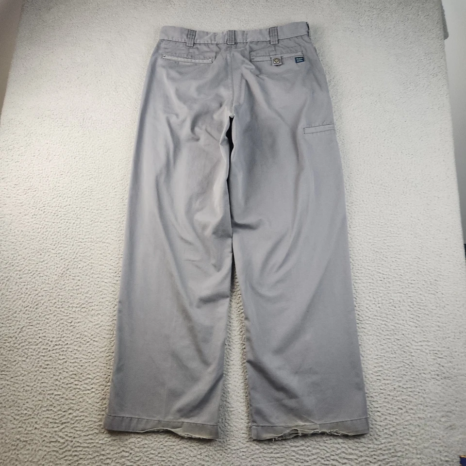 Винтажные мужские брюки Hollister 32 Pelican клуб тонкий мужской одежды Y2K фигурист гранж - Изображение 4 из 4