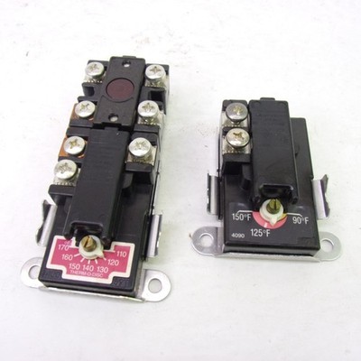 2-pcs Kit UPPER & LOWER Thermostat For 2 Element Electric Water Heater