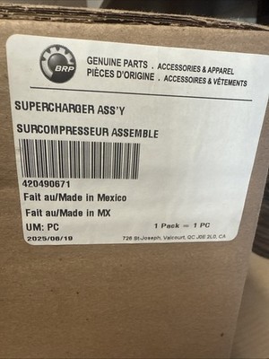 GENUINE CAN-AM OEM SUPERCHARGER ASS'Y 420490671