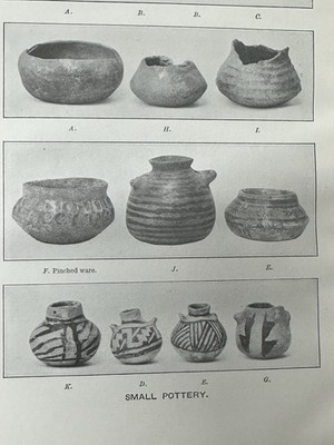 Rare 1923 Book on Southwestern Indians Pottery Pendants Baskets Bone Tools Bowls