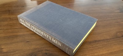 All the President's Men, Carl Bernstein & Bob Woodward Hardcover 1974 NO DJ Good