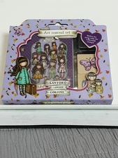 NEW Santoro Gorguss Art Journal Set 2 Wooden Stamps Ink Pad 4.5x3.5 Journal