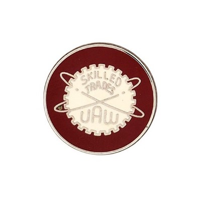 Vintage UAW Skill Trades Lapel Pin United Auto Workers Union
