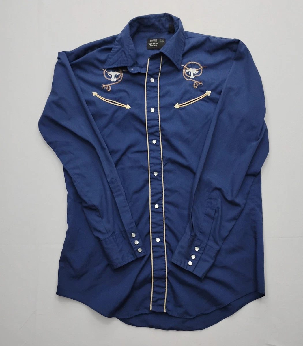 Sears Western Casual Button-Down Shirts for Men for sale | eBay