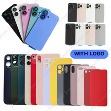 Back Glass replacement Big Hole For iPhoneX 11 12 13 14 15 16 17 XR Rear Cover