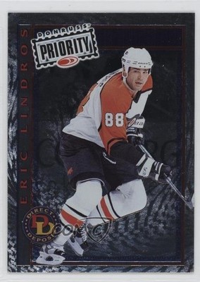 1997-98 Donruss Priority Direct Deposit Promo /3000 Eric Lindros #16 HOF 9v7