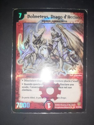 Duel Masters Bolmeteus Steel Dragon DM-06 S07/S10 TGC