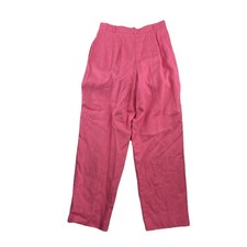 NEW Talbots Women Size 14 Linen Pants Pleated Lined 30" inseam 12-29