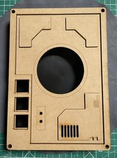 Star Wars  Death Star Droid Socket   Kit Bash Control Panel Assembly Required