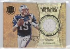 2011 Panini Gold Standard Leaf Rookies Materials 59/299 Ryan Mallett #24 uk2