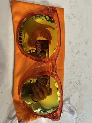 Blenders Eyewear Secret Paradise Sunglasses Orange Frame Polarized Yellow Lens
