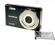 Olympus Digital Camera X-925 12.0MP Black Tested w/ Battery