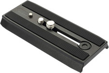 QR120 Tripod Fluid Head Quick Release Plate Replacement with 1/4 Inch and 3/8 In