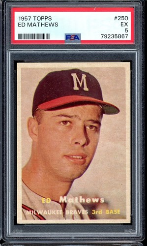 1957 Ed Mathews #250