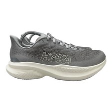 Hoka One One Mach 6 Stardust Gray White Running Shoes Men's Sizes 8.5D - 14D