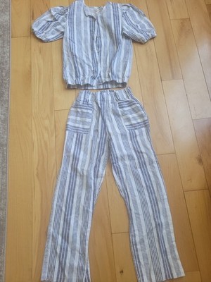 Jessica Simpson 2- Pieces Set For Summer For Girls Size 10- Large-Top & Pants 