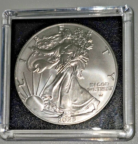 2025 American Silver Eagle, 1 oz UNC, MS, FREE SHIPPING