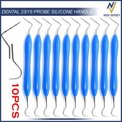 Sonda Perio Dental UNC 23/15 Explorador Mango de Silicona Instrumento Doble